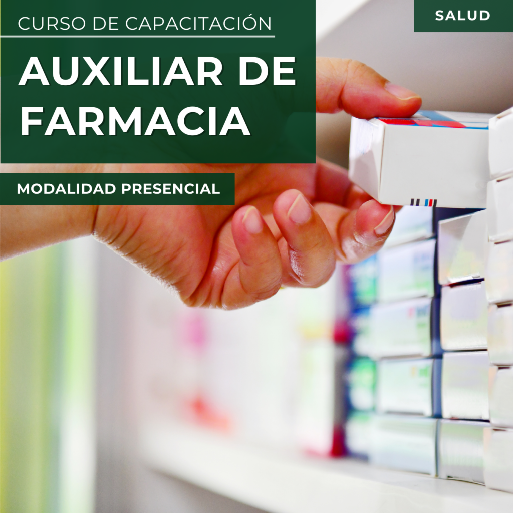 AUXILIAR DE FARMACIA - PRESENCIAL