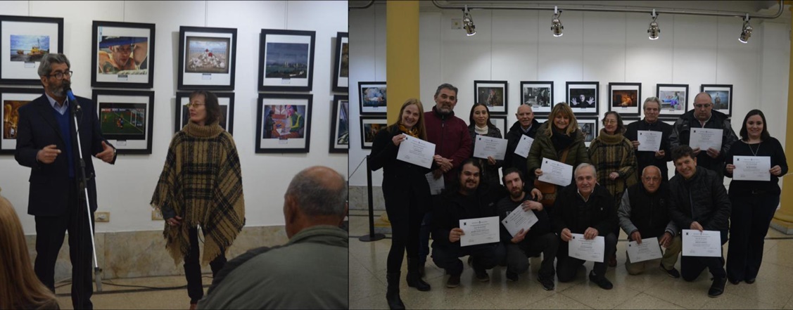 Inauguró muestra del Foto Club Quilmes