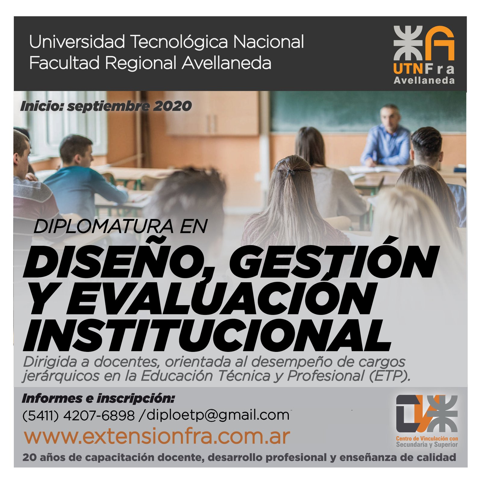 Diplomatura en diseño, gestión y evaluación institucional
