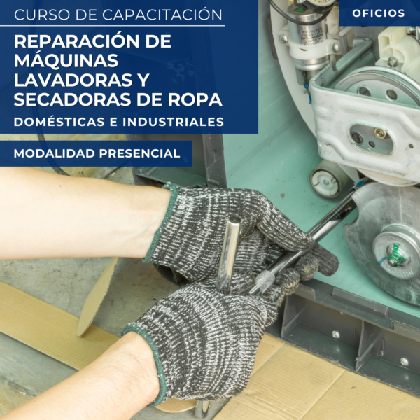 REPARACIÓN DE MÁQUINAS LAVADORAS Y SECADORAS DE ROPA DOMÉSTICAS E INDUSTRIALES