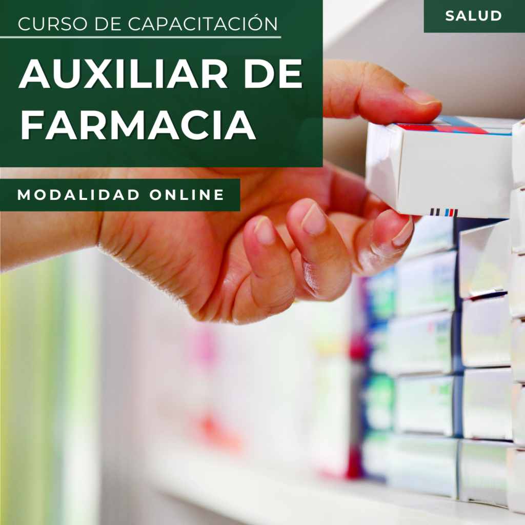 AUXILIAR DE FARMACIA - ONLINE