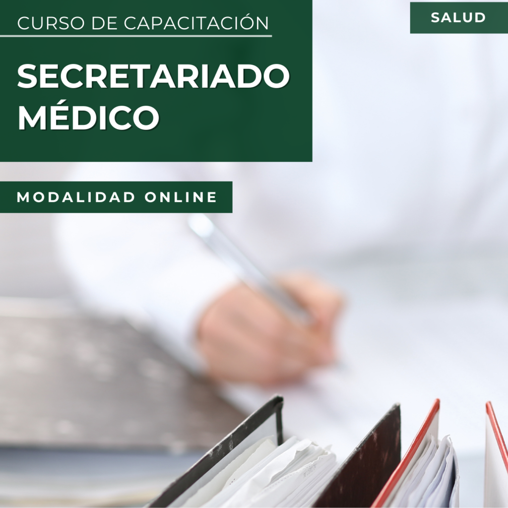 SECRETARIADO MÉDICO - ONLINE