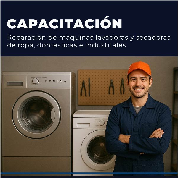 REPARACIÓN DE MÁQUINAS LAVADORAS Y SECADORAS DE ROPA DOMÉSTICAS E INDUSTRIALE &hellip;