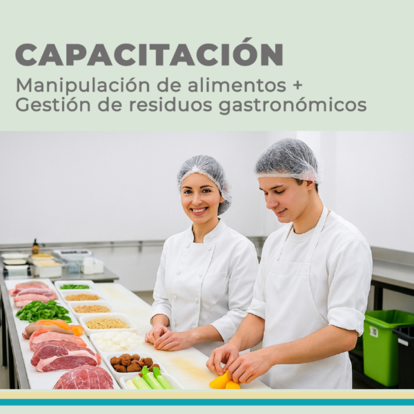 MANIPULACIÓN DE ALIMENTOS + GESTIÓN DE RESIDUOS GASTRONÓMICO